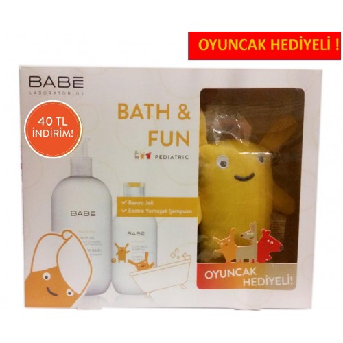 Babe Pediatrik Bath Fun (extra Yumuşak Şamp + Banyo Jeli 500 Ml) Babe Pediatrik Bath Fun (extra Yumuşak Şamp + Banyo Jeli 500 Ml)